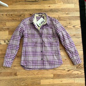 Stio Purple Plaid Women's Jacket